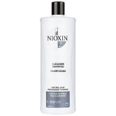 丽康丝NIOXIN洗发水2号防脱发生发增发密发无硅油 脂溢性洗头膏1L